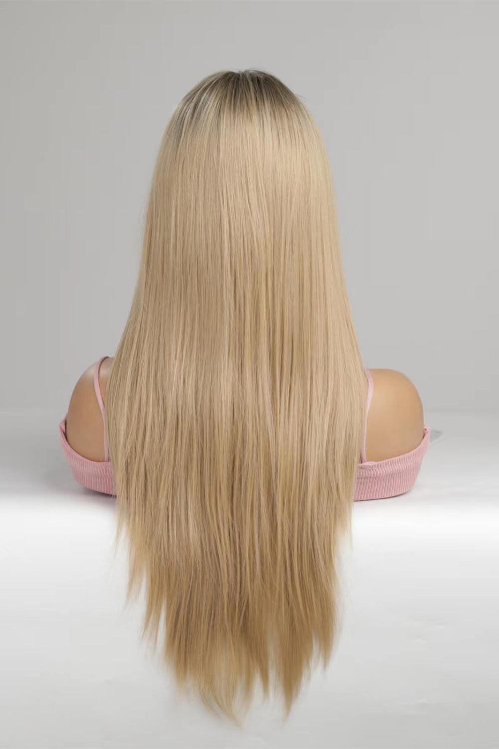 13 x 2‘’ Lace Front Wig Synthetic Long Straight 24'' - Brinxx Couture