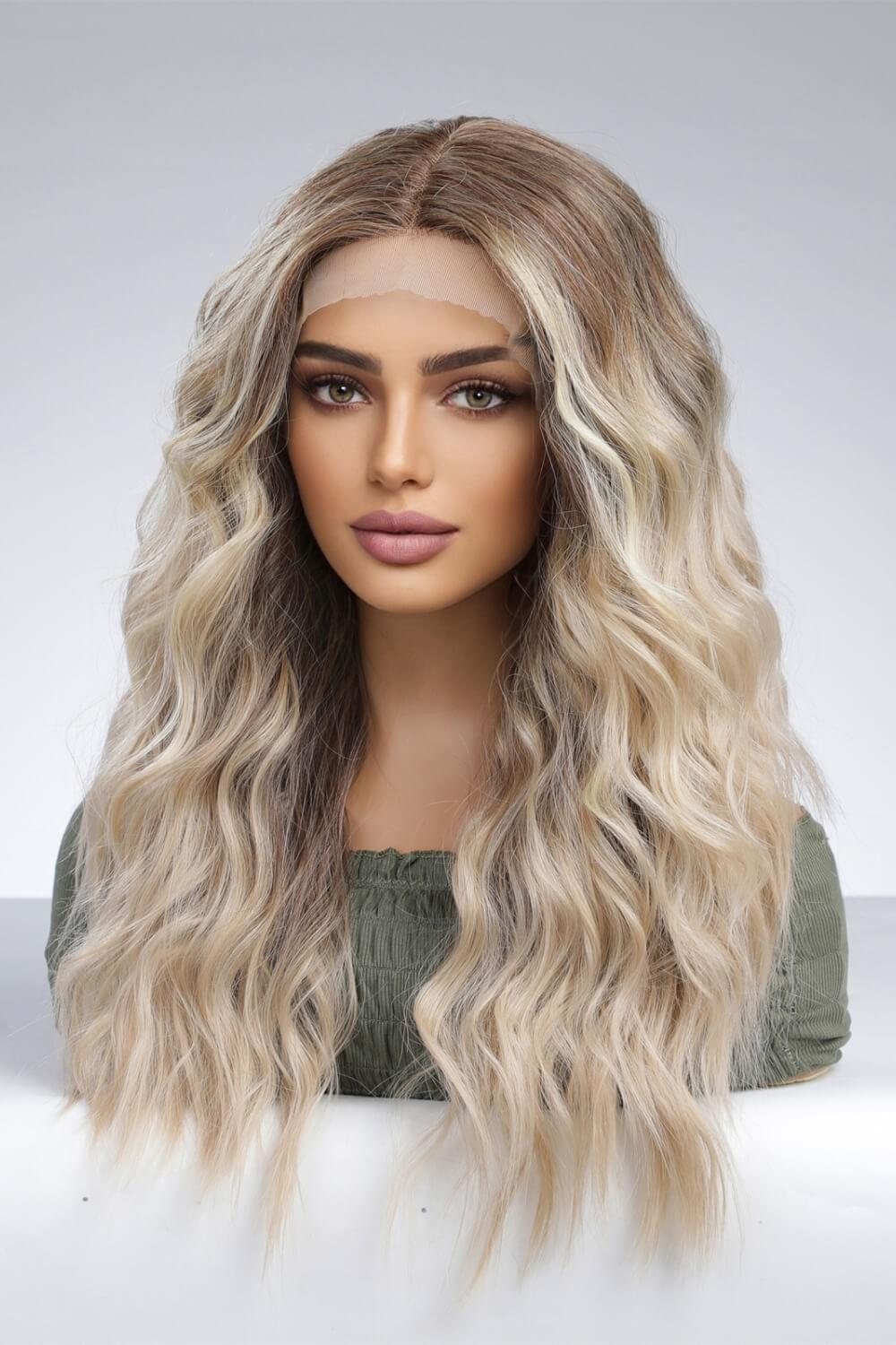 Long Wavy Lace Front Wig 24" - Brinxx Couture