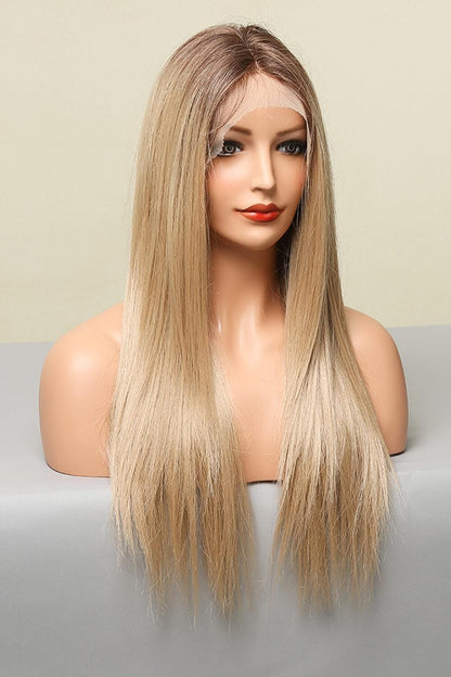 13 x 2‘’ Lace Front Wigs Synthetic Long Straight 26'' 150% Density - Brinxx Couture