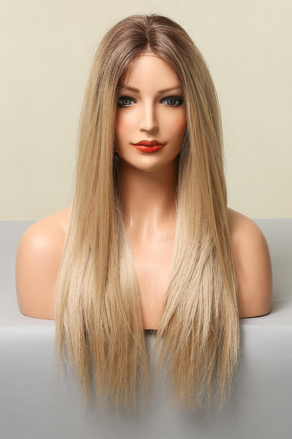 13 x 2‘’ Lace Front Wigs Synthetic Long Straight 26'' 150% Density - Brinxx Couture