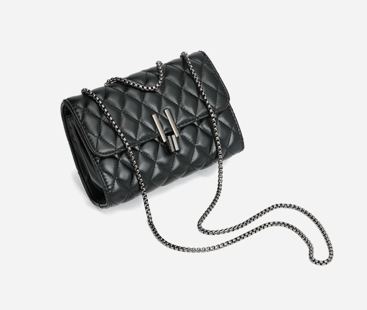 A stylish Diamond Pattern Square Crossbody Bag for women. this piece adds a touch of elegance to your outfit - Brinxx Couture