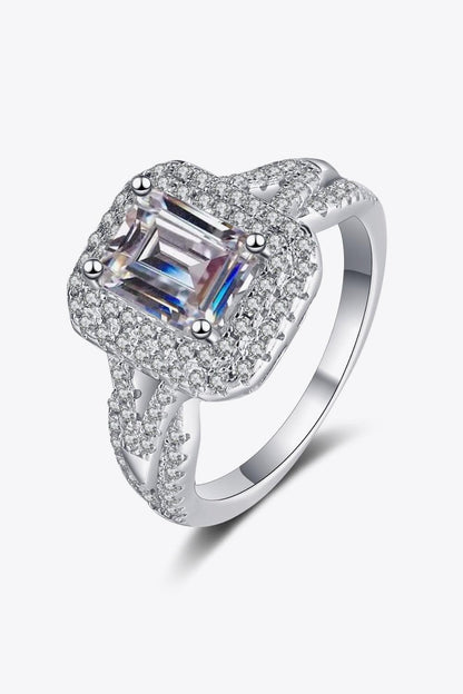 2 Carat Moissanite Ring - Brinxx Couture