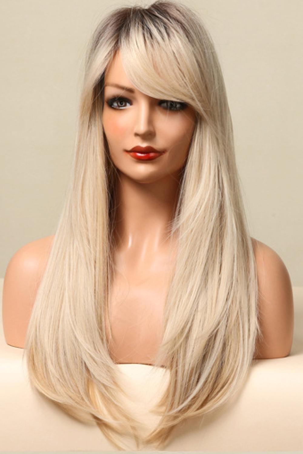 26'' Blonde Straight Wig - Brinxx Couture