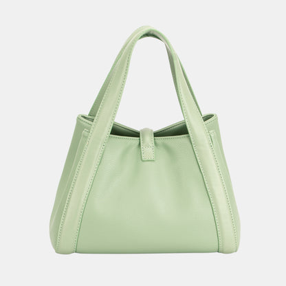 David Jones PU Leather Bucket Bag - Brinxx Couture