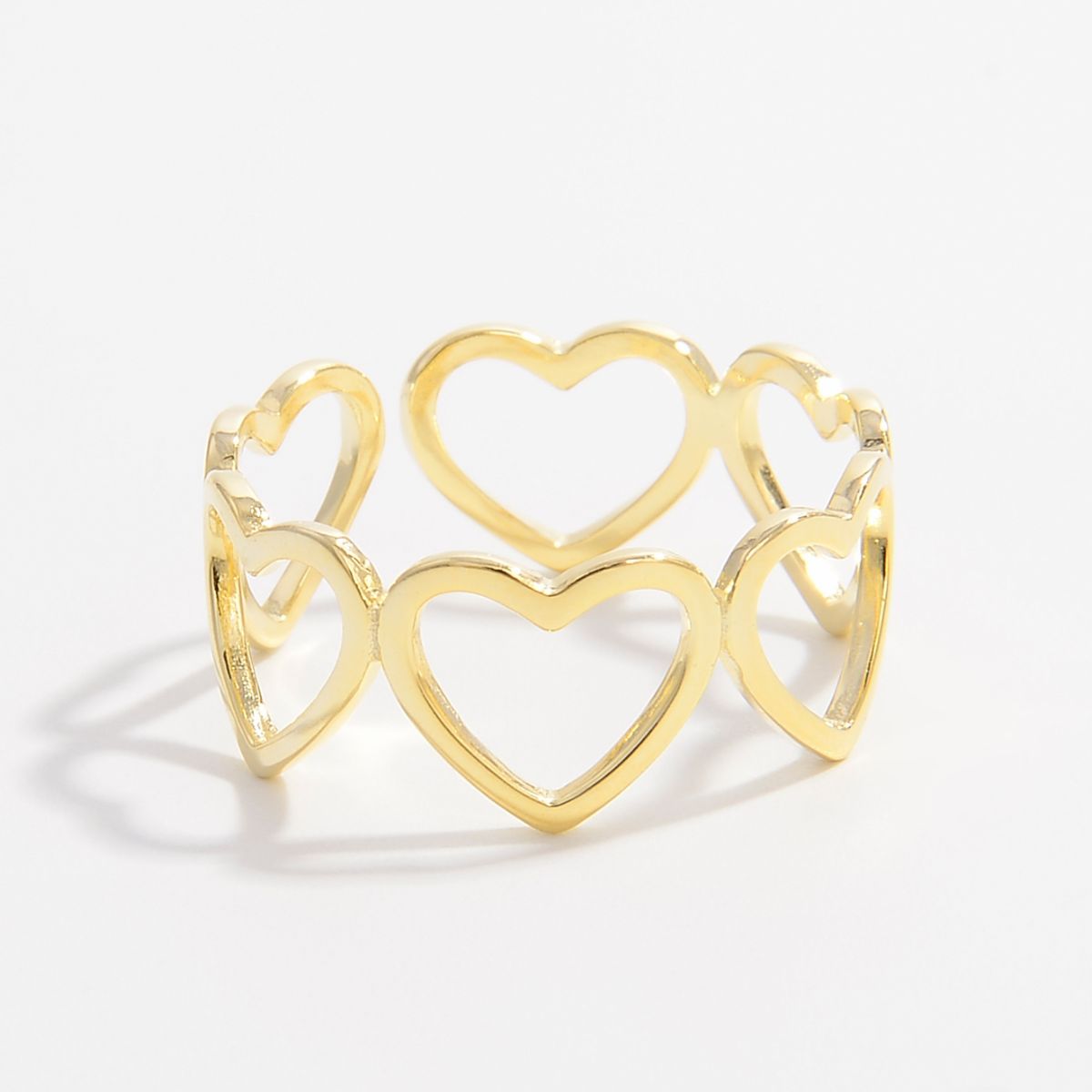 925 Sterling Silver Heart Ring - Brinxx Couture