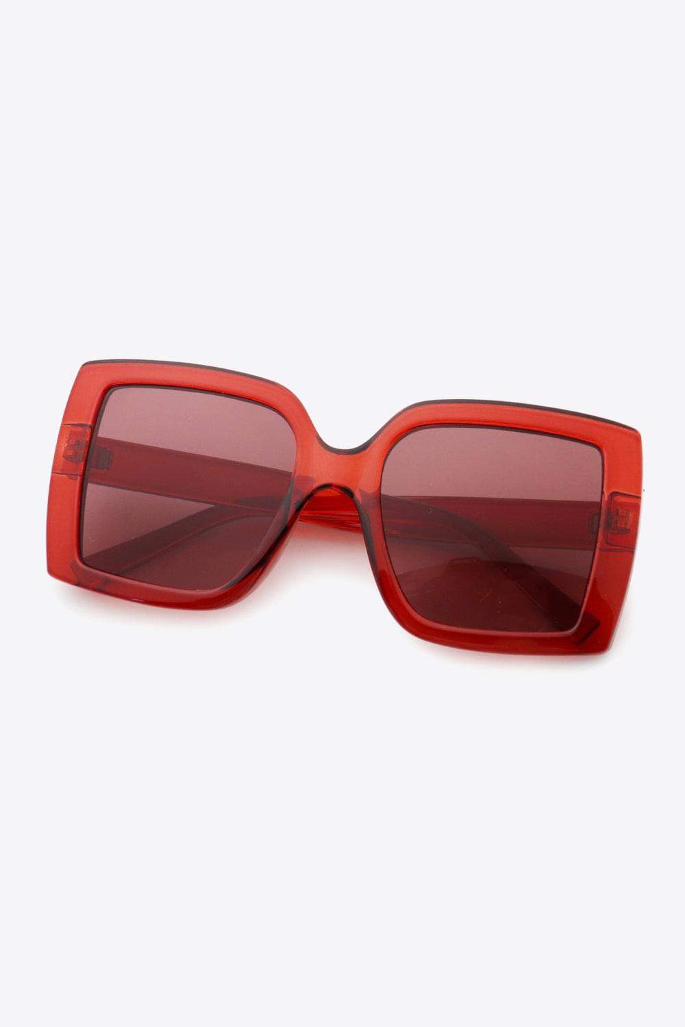 Acetate Lens Square Sunglasses - Brinxx Couture