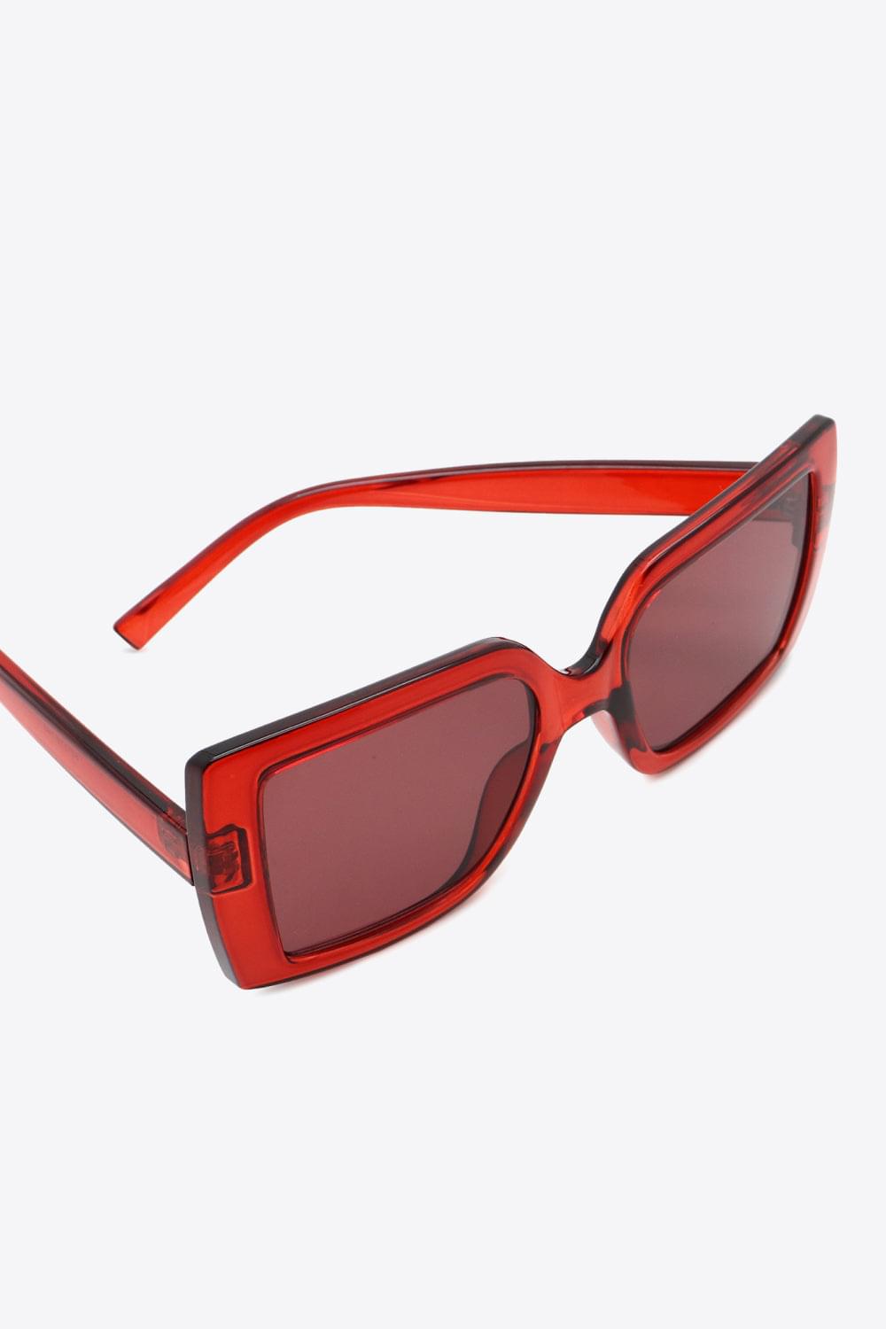 Acetate Lens Square Sunglasses - Brinxx Couture