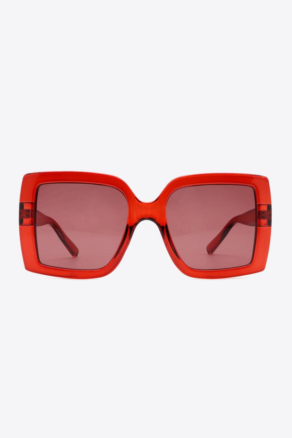 Acetate Lens Square Sunglasses - Brinxx Couture