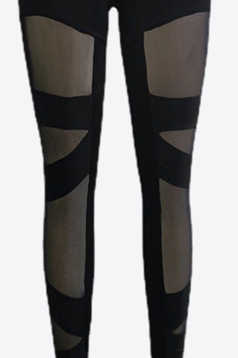 Black Mesh Leggings - Brinxx Couture