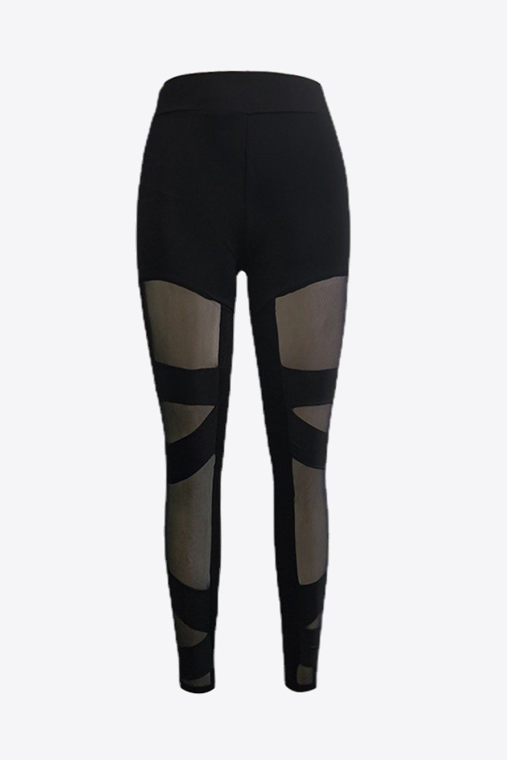 Black Mesh Leggings - Brinxx Couture