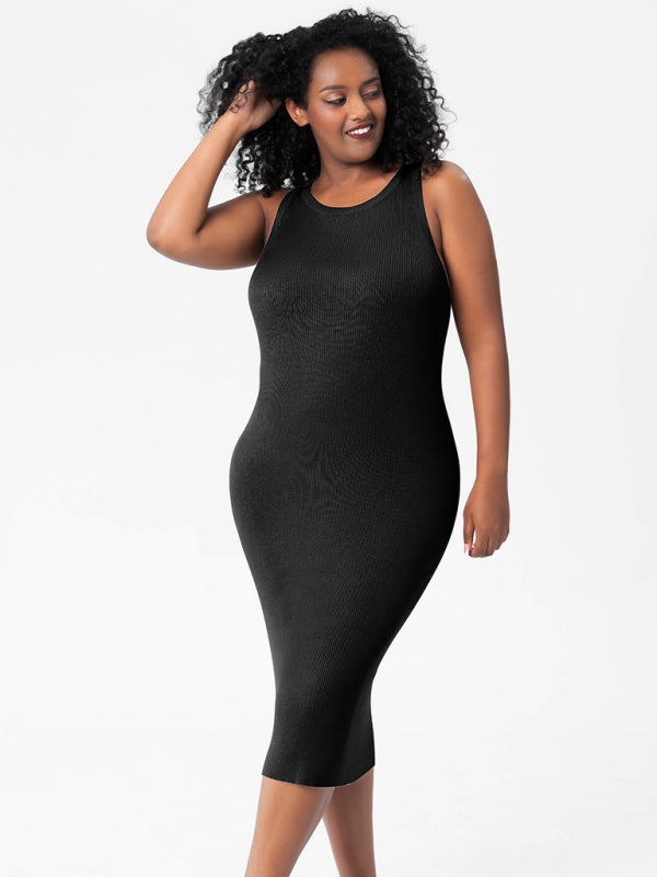 Bodycon Hip Knitted Dress - Brinxx Couture