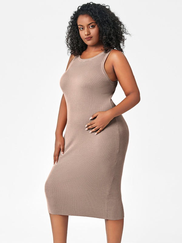 Bodycon Hip Knitted Dress - Brinxx Couture