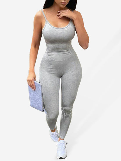 Bodycon Yoga Jumpsuit - Brinxx Couture