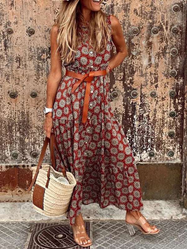 Bohemian Polka Dot Dress - Brinxx Couture