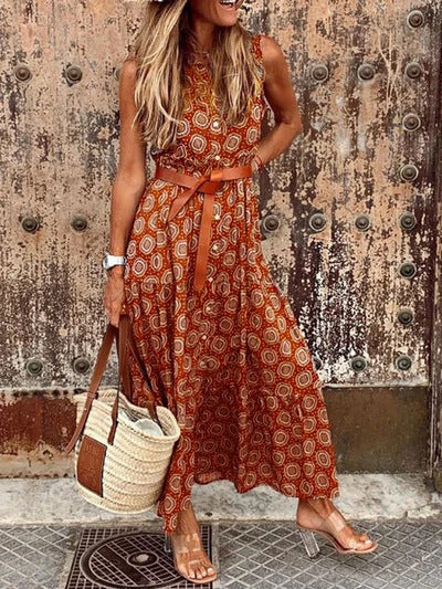 Bohemian Polka Dot Dress - Brinxx Couture