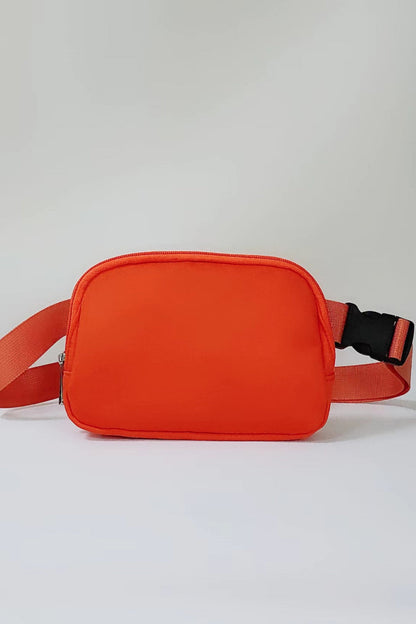 Buckle Zip Closure Fanny Pack - Brinxx Couture