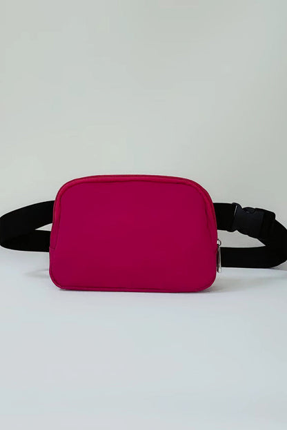 Buckle Zip Closure Fanny Pack - Brinxx Couture