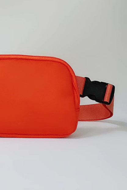 Buckle Zip Closure Fanny Pack - Brinxx Couture