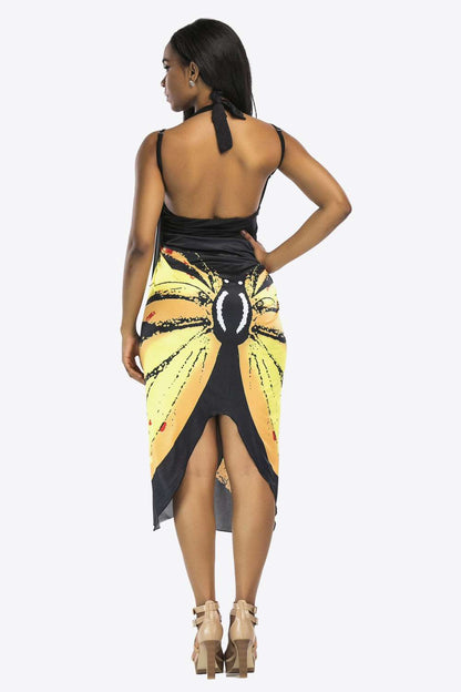 Butterfly Spaghetti Strap Cover Up - Brinxx Couture