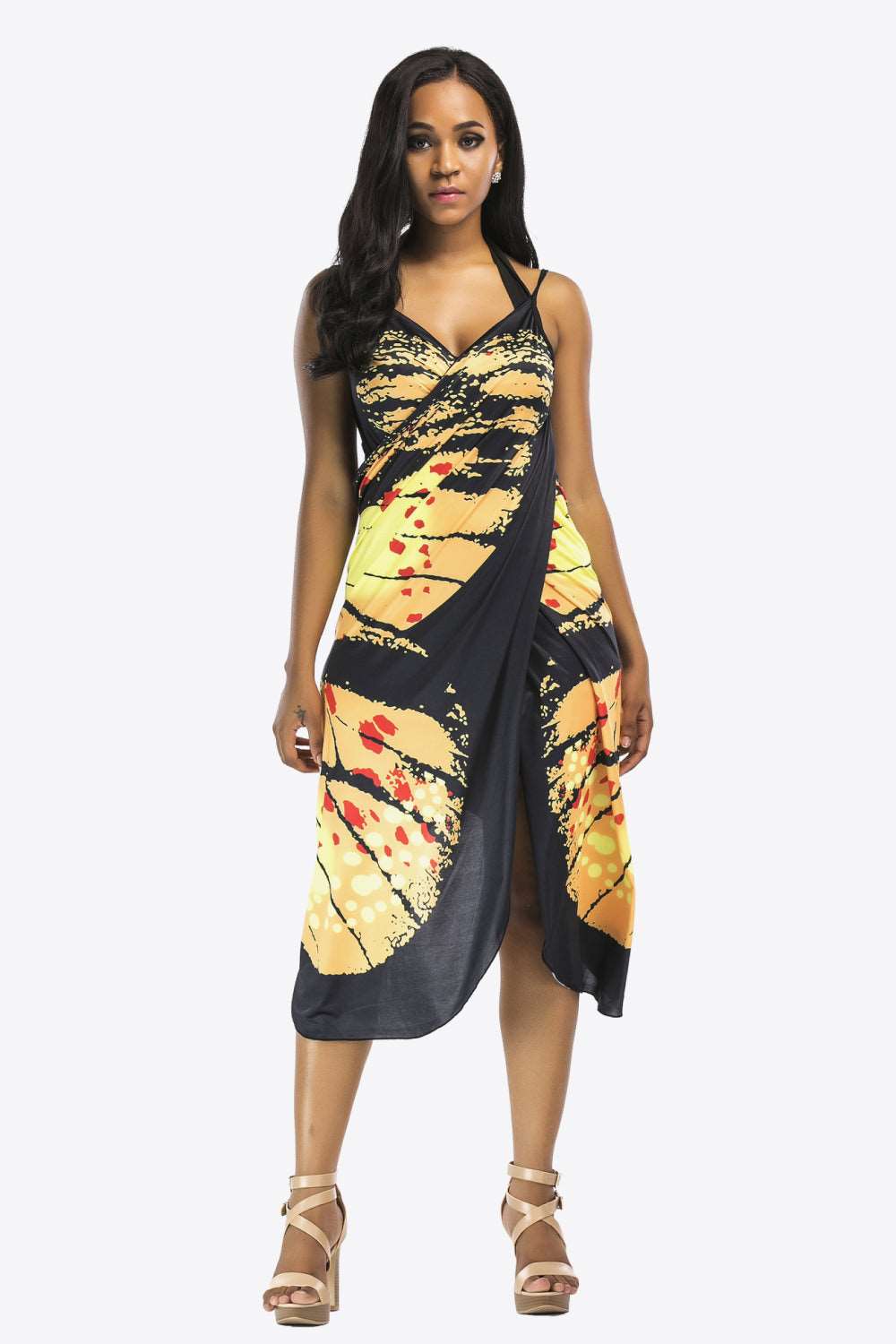 Butterfly Spaghetti Strap Cover Up - Brinxx Couture