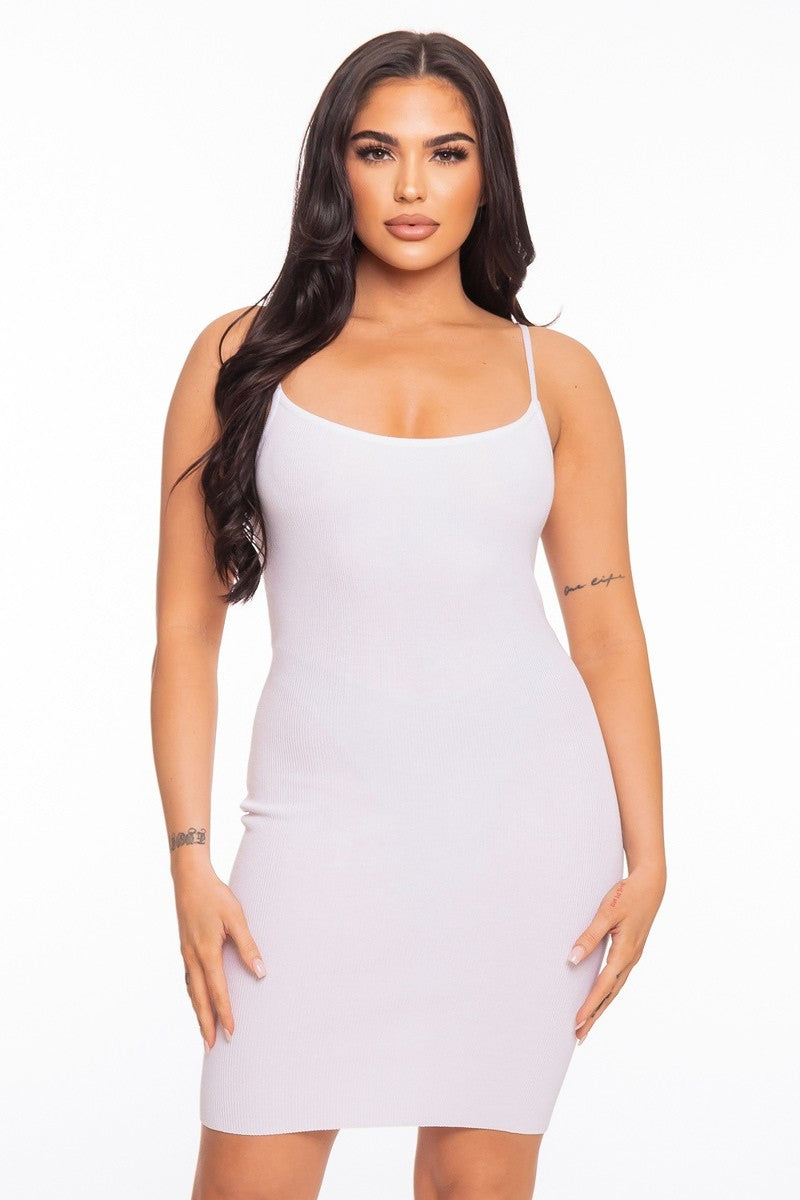 Cami Open Back Mini Dress - Brinxx Couture