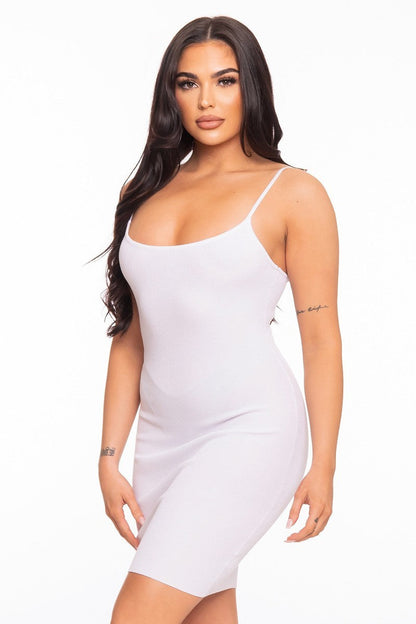 Cami Open Back Mini Dress - Brinxx Couture