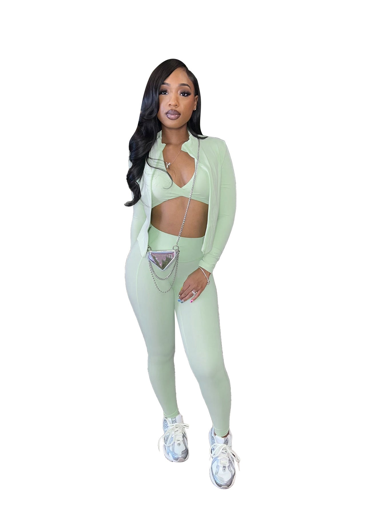 Casual Three Piece Tight Suit - Brinxx Couture