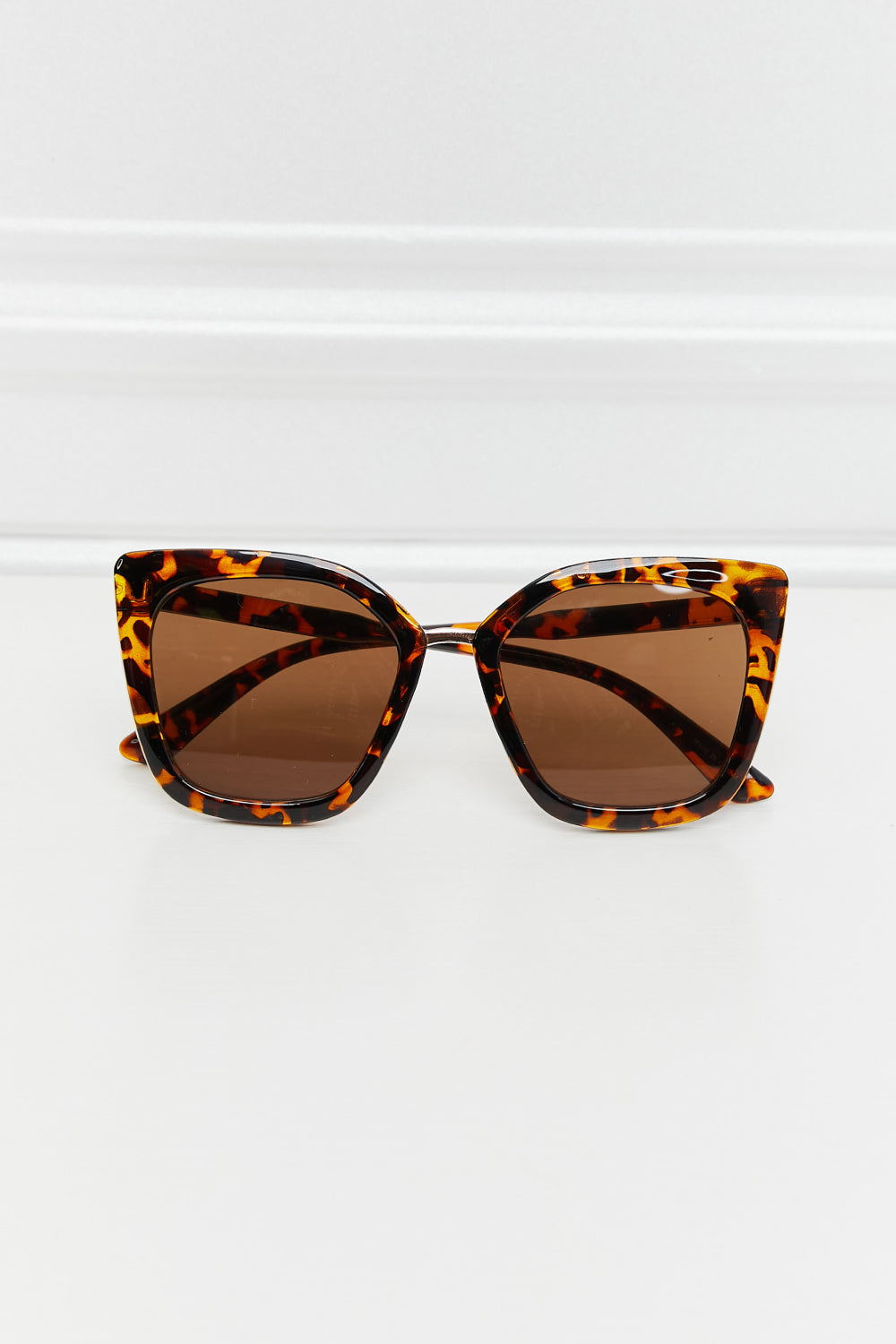 Cat Eye Full Rim Polycarbonate Sunglasses - Brinxx Couture