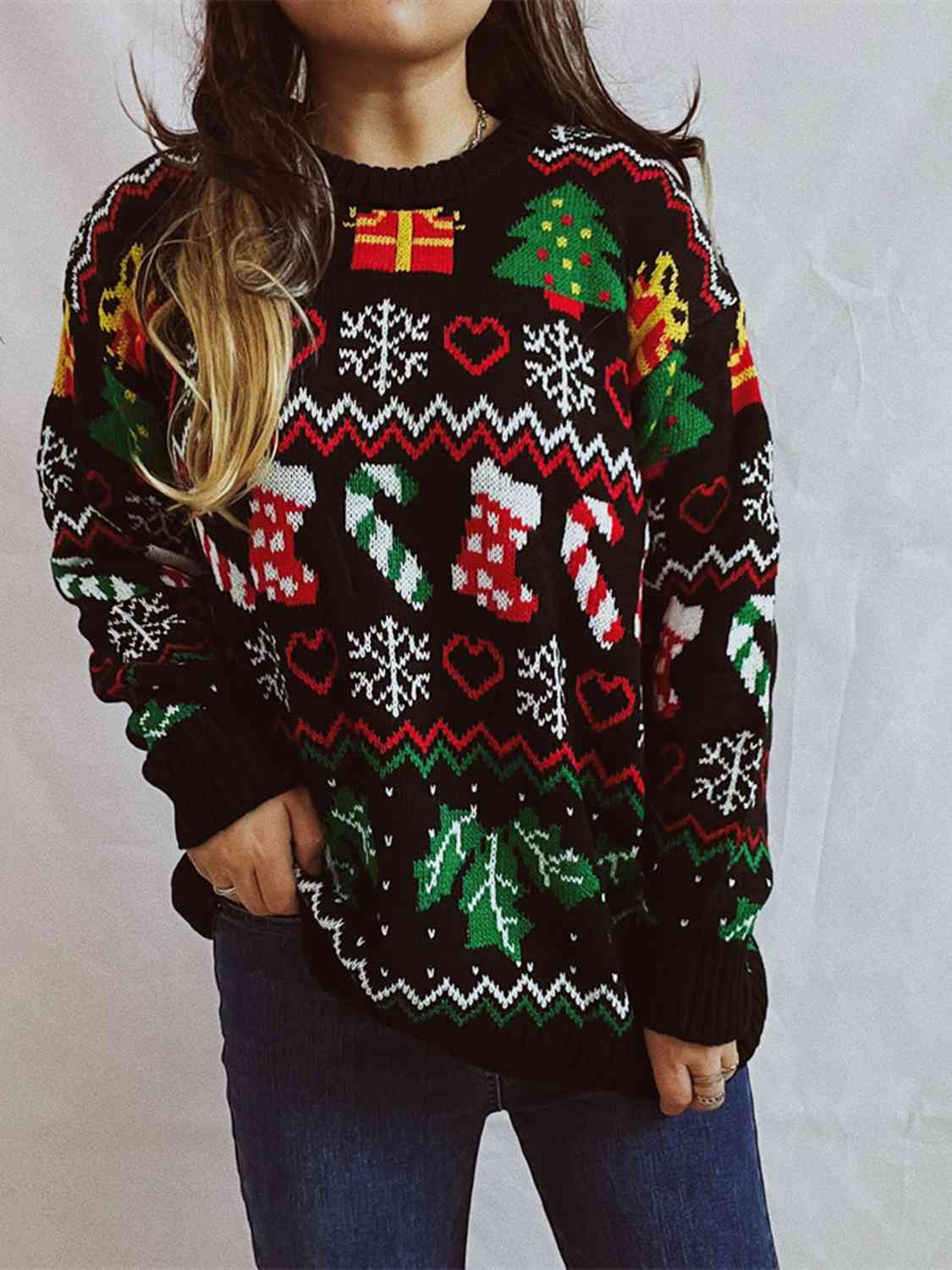 Christmas Elements Sweater - Brinxx Couture