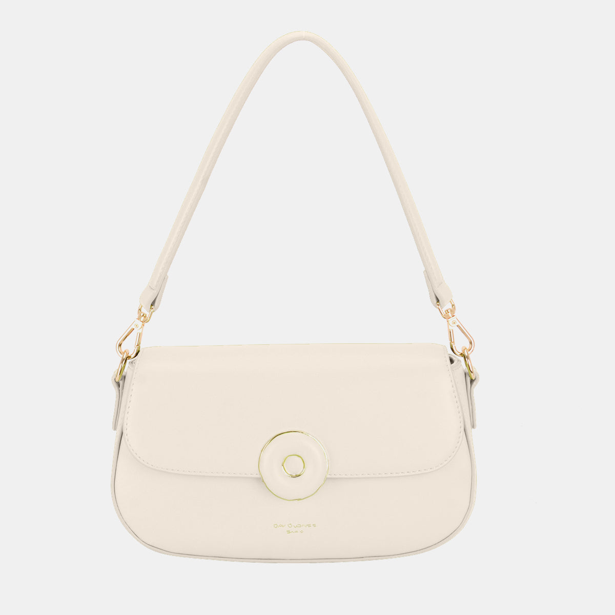 David Jones PU Leather Shoulder Bag - Brinxx Couture