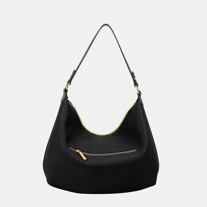 David Jones PU Leather Shoulder Bag - Brinxx Couture