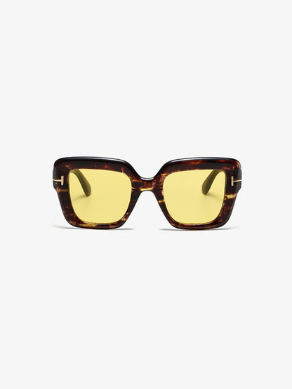 Eclipse Elegence Square Sunglasses - Brinxx Couture