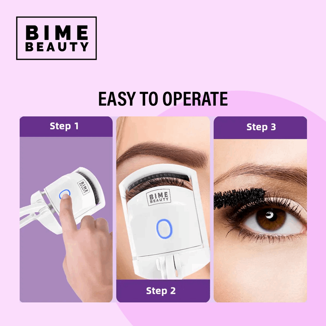 Electric Hot Heated Eyelash Curler - Brinxx Couture