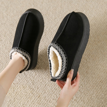 A stylish Faux Fur Center-Seam Slippers for women. this piece adds a touch of elegance to your outfit - Brinxx Couture