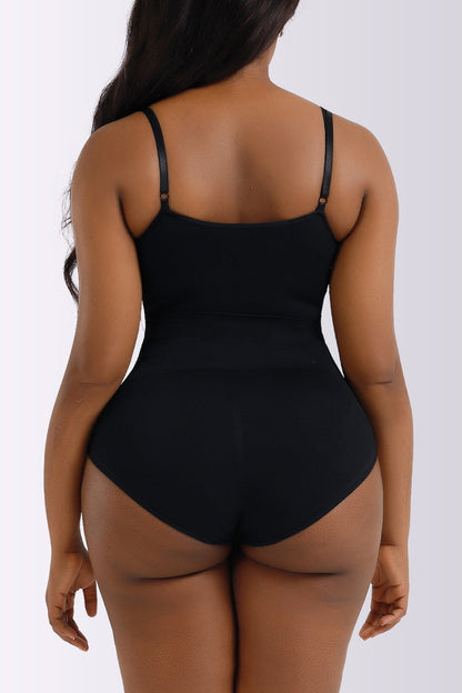 Full Size Spaghetti Strap Shaping Bodysuit - Brinxx Couture