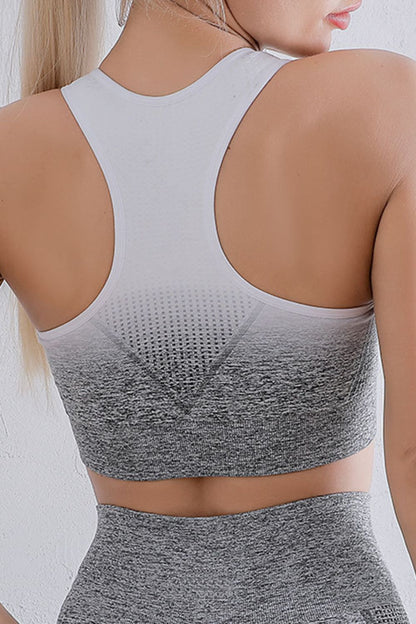 Gradient Racerback Sports Bra - Brinxx Couture