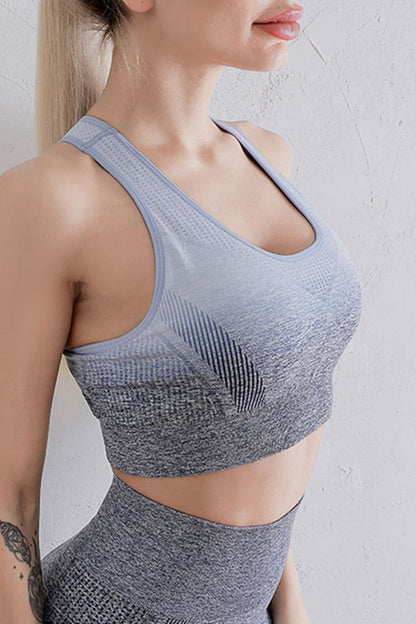 Gradient Racerback Sports Bra - Brinxx Couture