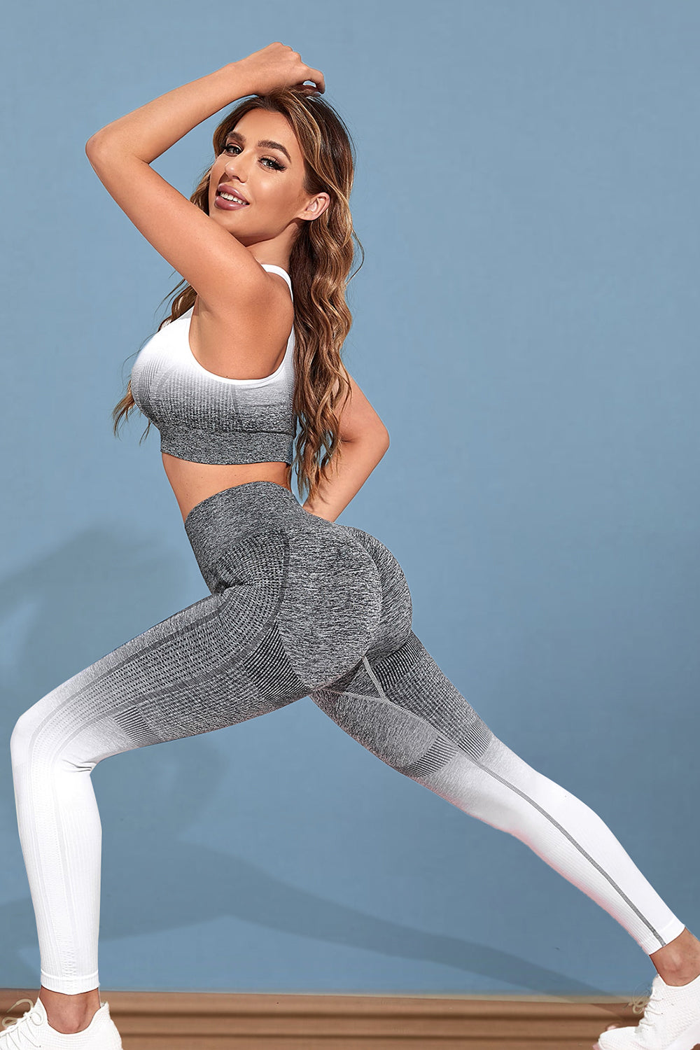 Gradient Sports Tank and Leggings Set - Brinxx Couture