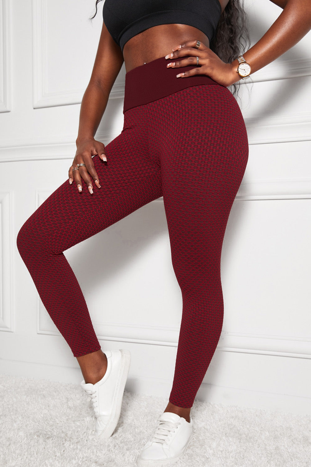 High Waist Butt Lifting Yoga Leggings - Brinxx Couture