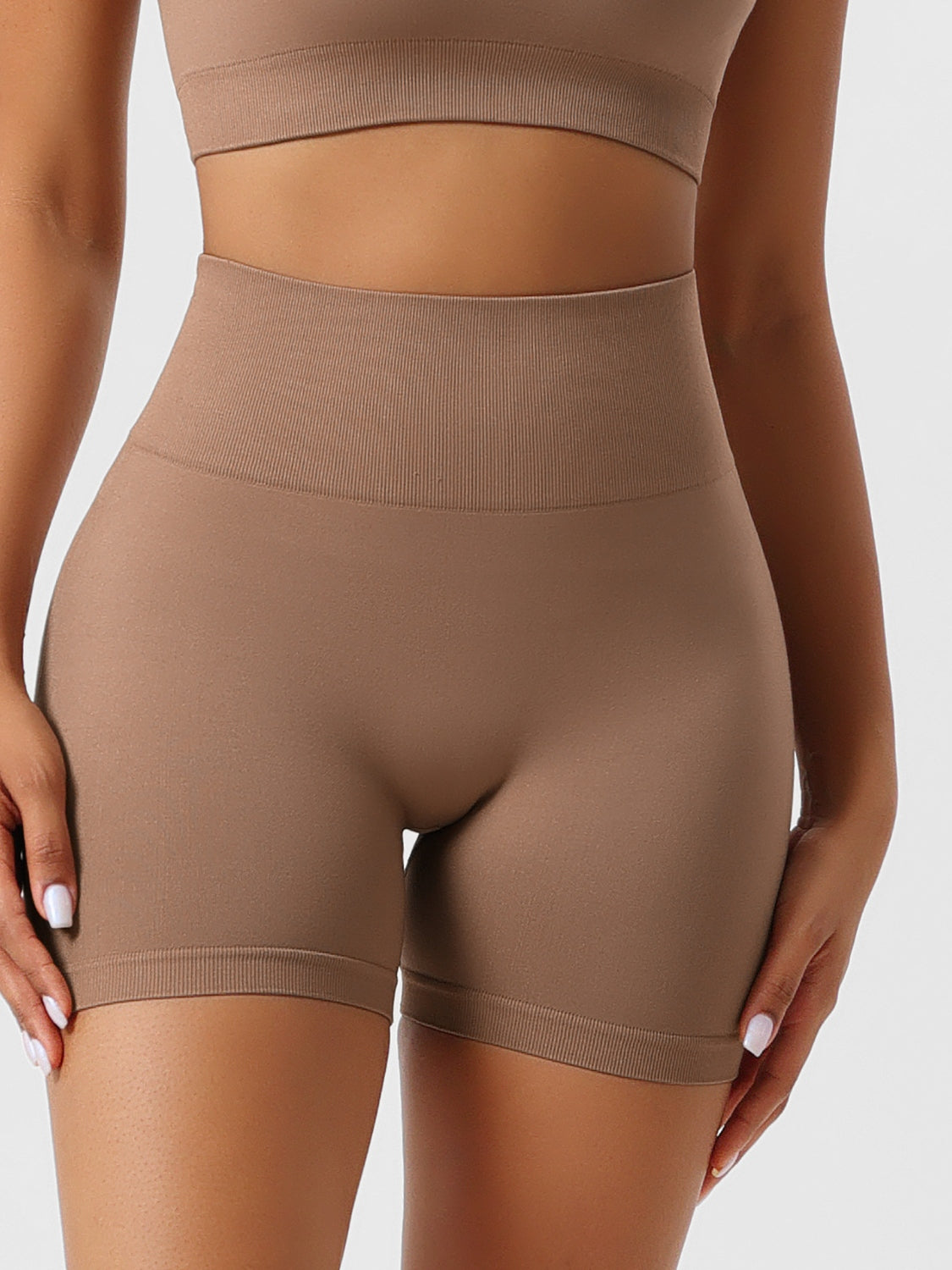 High Waist Shaping Shorts - Brinxx Couture