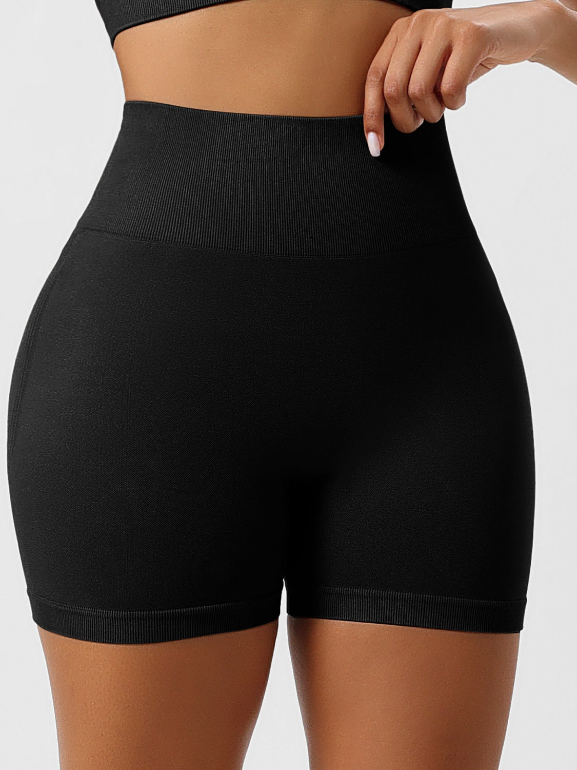 High Waist Shaping Shorts - Brinxx Couture