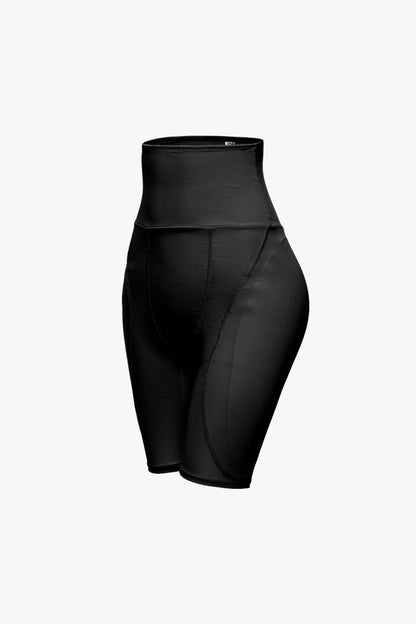 High Waisted Pull-On Shaping Shorts - Brinxx Couture