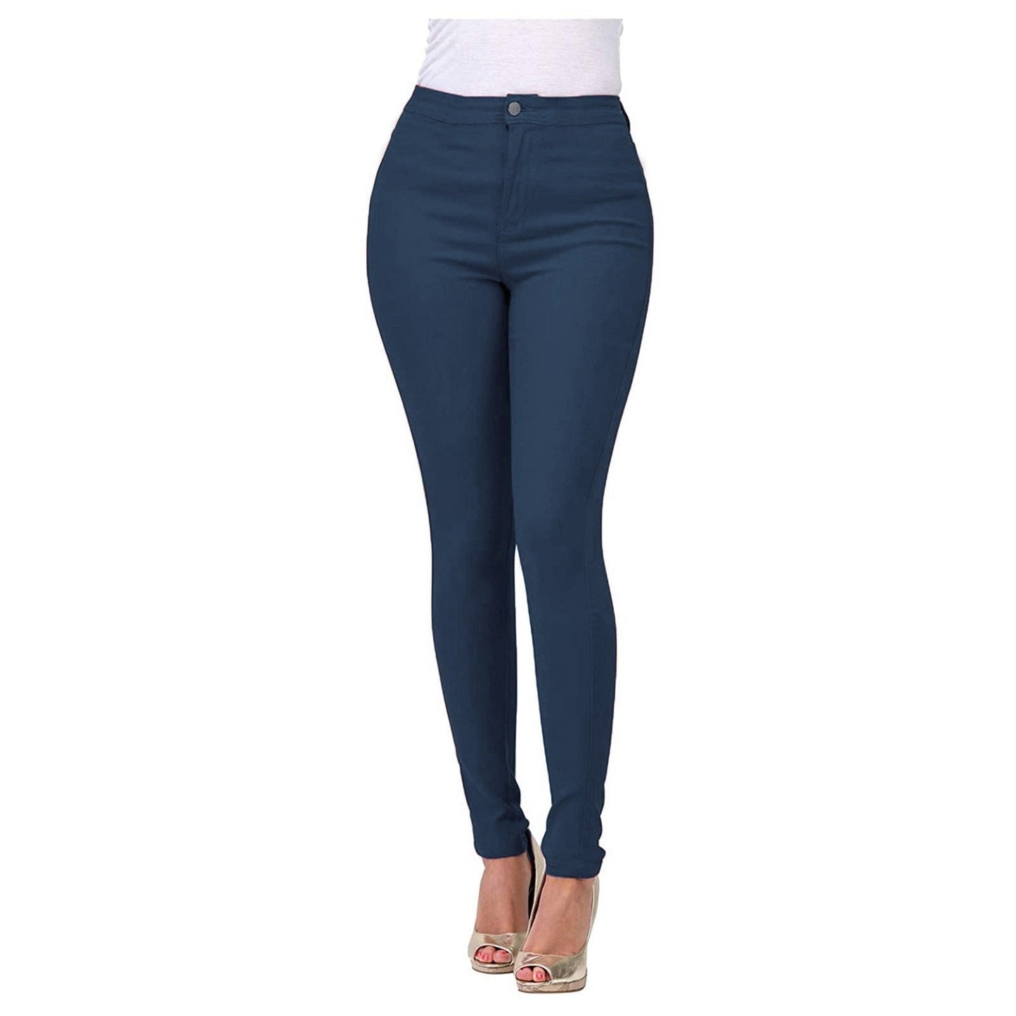 High waist Slim Fit Jeans - Brinxx Couture