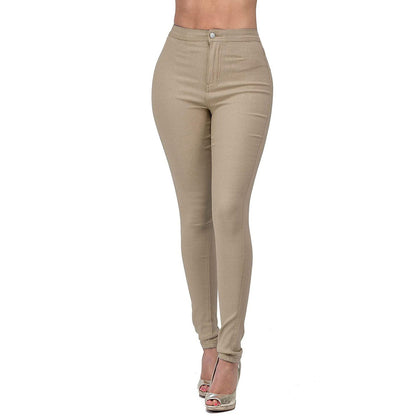 High waist Slim Fit Jeans - Brinxx Couture