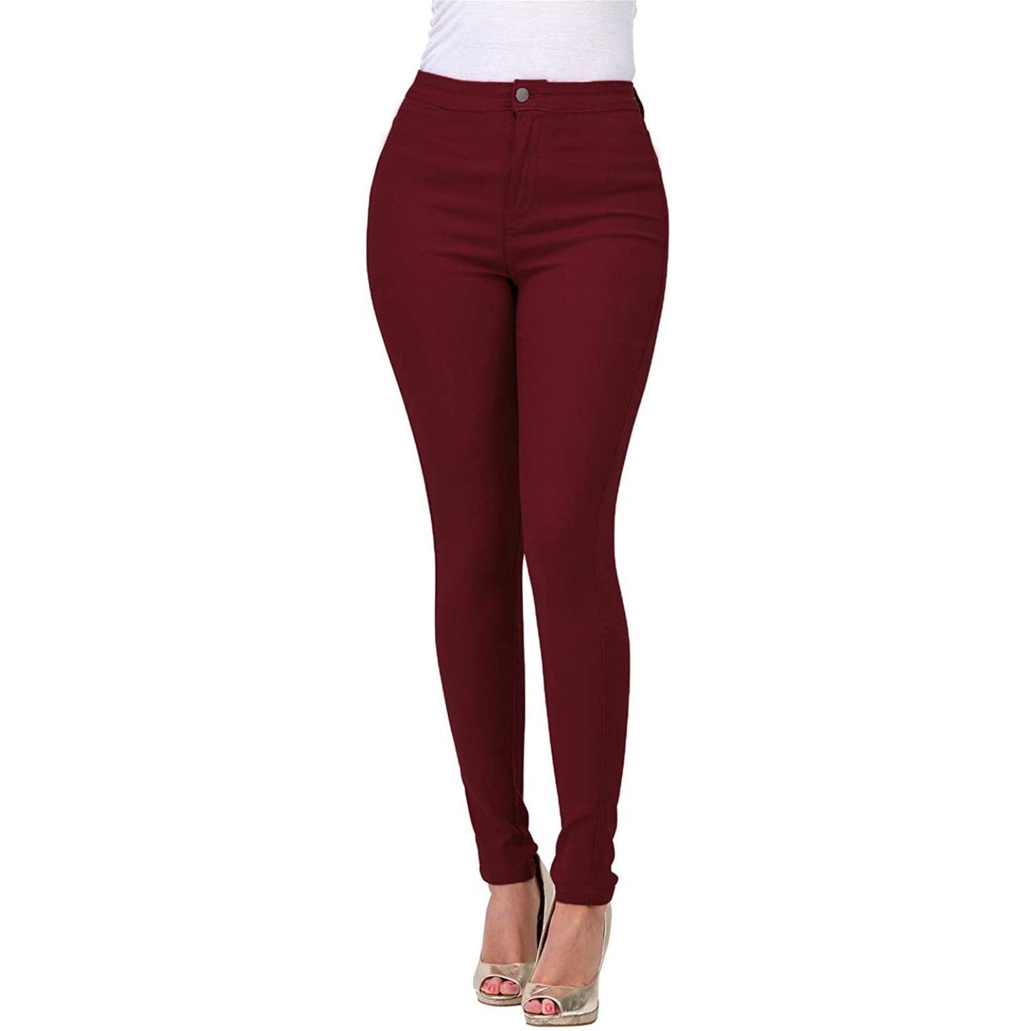 High waist Slim Fit Jeans - Brinxx Couture