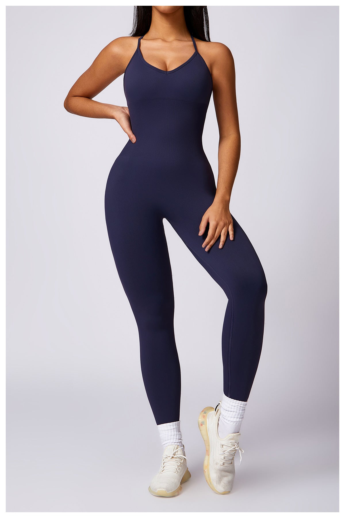 Hollow Cutout out Yoga Jumpsuit - Brinxx Couture