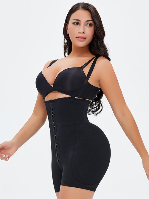 Hook-and-Eye Under-Bust Shaping Bodysuit - Brinxx Couture