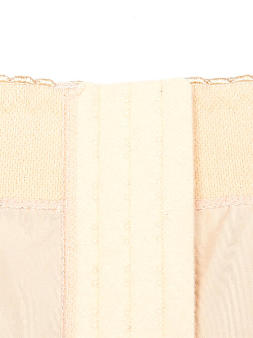 Lace Detail Hook-and-Eye Shaping Shorts - Brinxx Couture