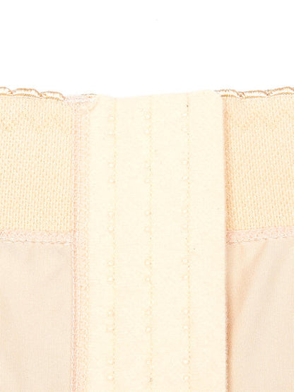 Lace Detail Hook-and-Eye Shaping Shorts - Brinxx Couture