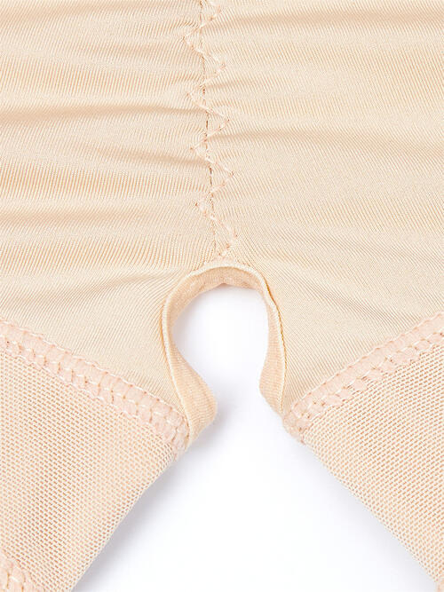 Lace Detail Hook-and-Eye Shaping Shorts - Brinxx Couture